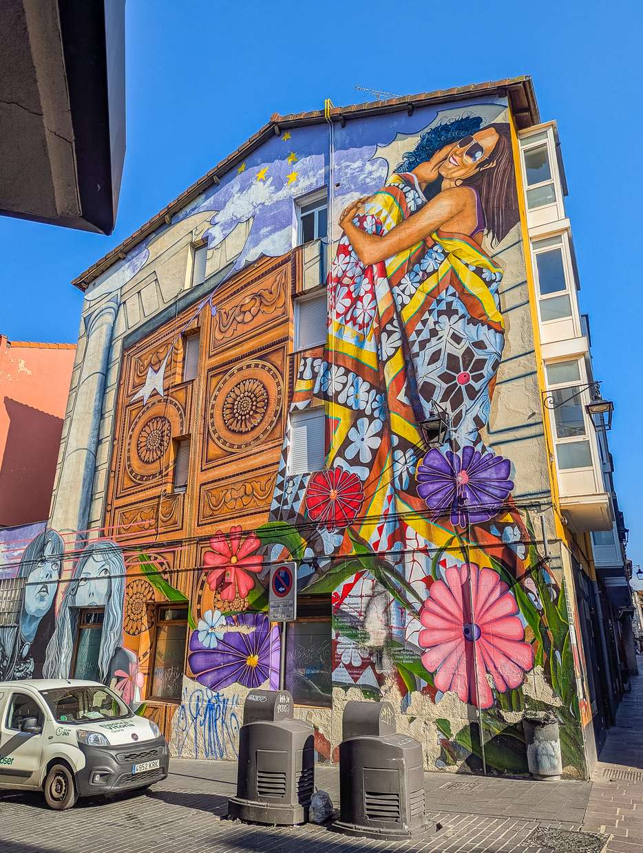 Street art in Vitoria Gasteiz