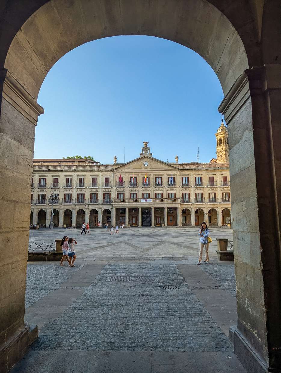 Vitoria Gasteiz in Spaans Baskenland