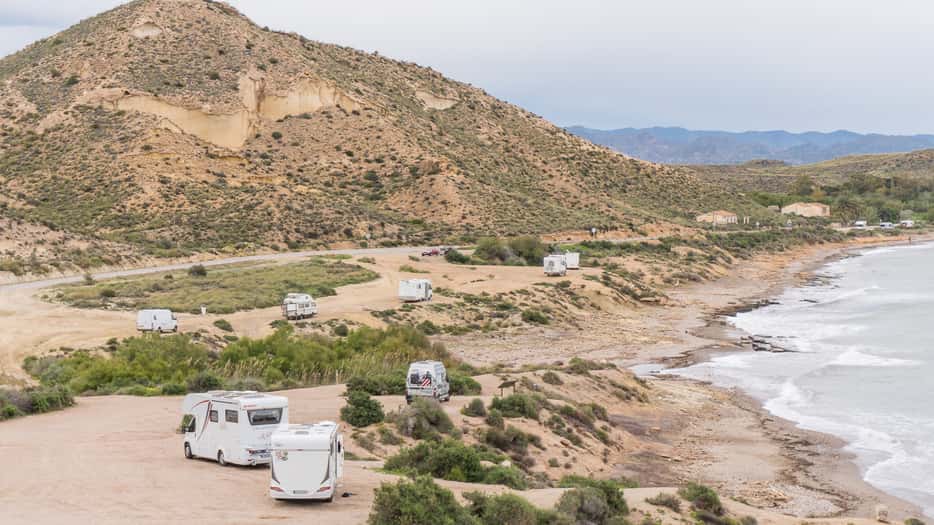 Wildkamperen in Spanje