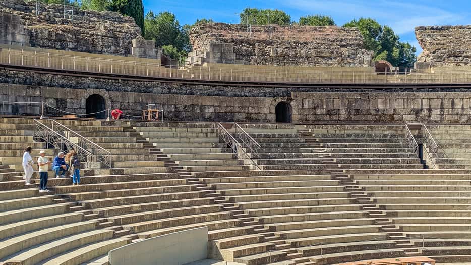 Teatro Romano in Mérida in Spanje