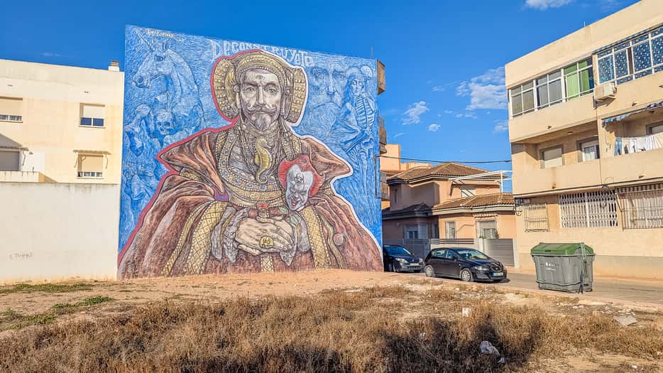 Street art in Los Alcázares