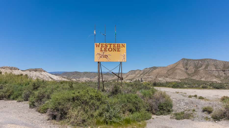 Western Leone in de Tabernas woestijn