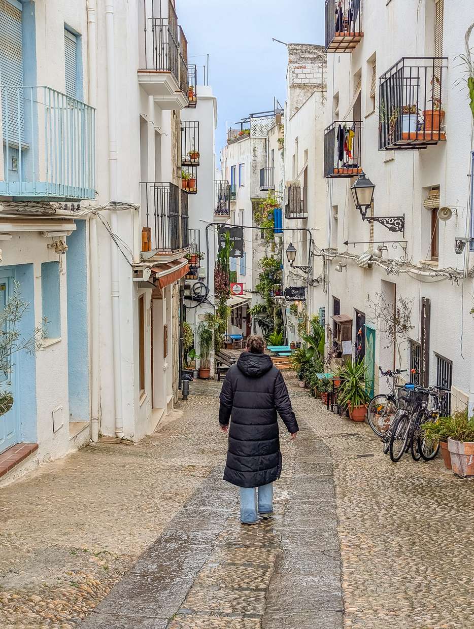 Het historische centrum van Peñiscola 