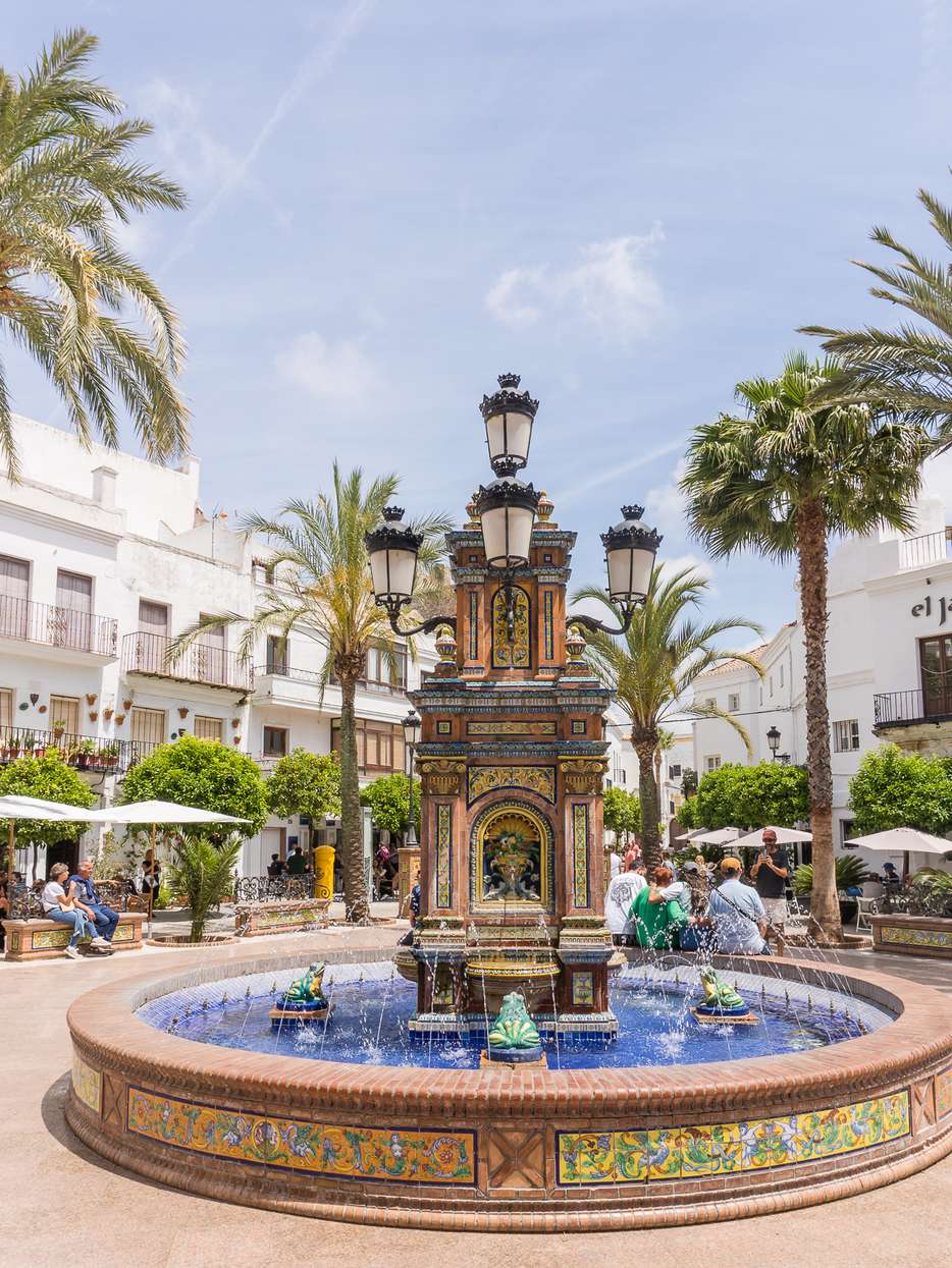 Plaza de España in Vejer