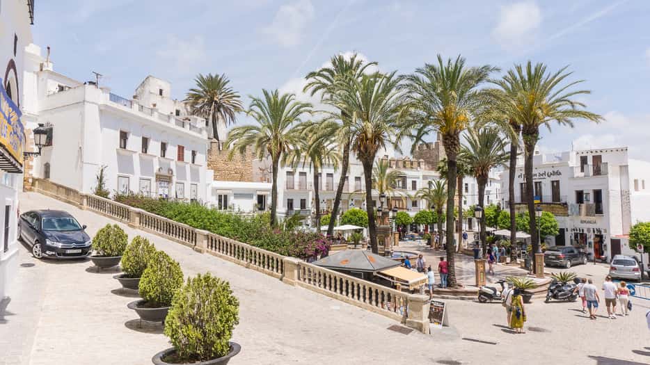 Centrale plein in Vejer de la Frontera