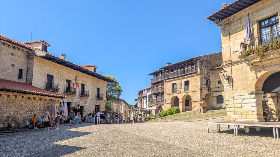 Plaza Mayor in Santillana del Mar
