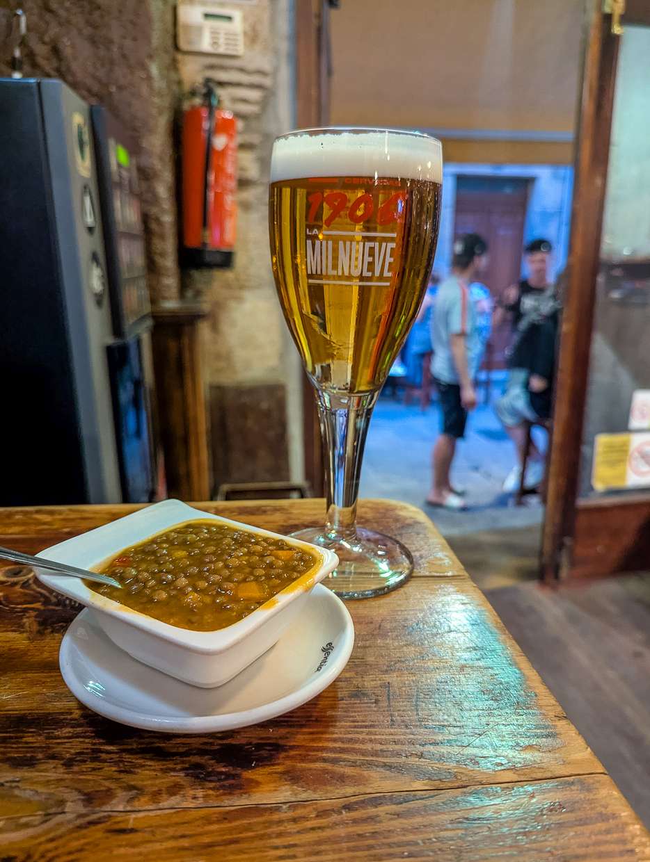 Gratis tapas Lugo