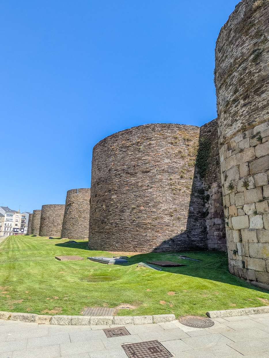 Muralla Romana de Lugo Spanje