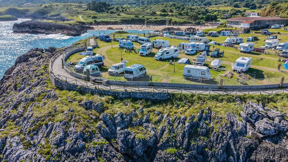 Camping Entreplayas in Llanes