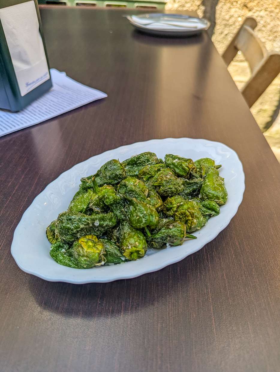 Groene pepers Galicië
