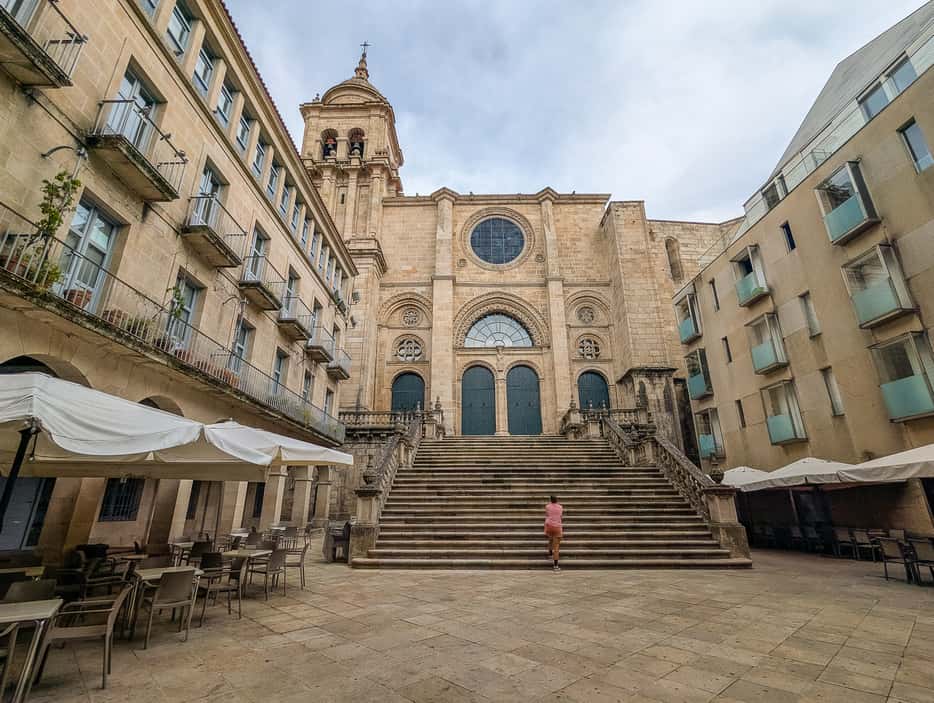 Kathedraal van Ourense in Galicië