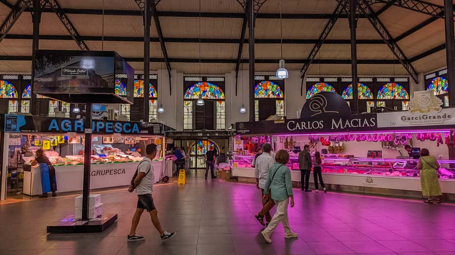 Mercado Central de Abastos de Salamanca binnen