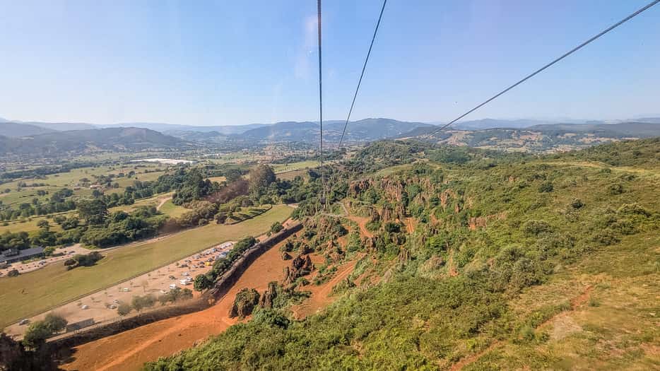 Ligging Cabárceno Nature Park