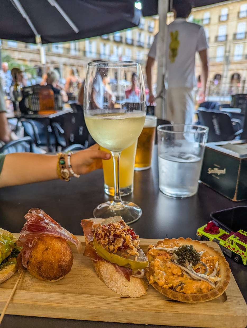 Pintxos eten 